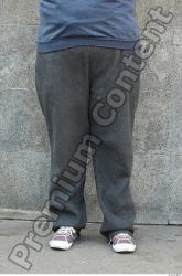 Leg Head Woman Casual Sports Sweatsuit Slim Overweight Street photo references